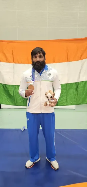 Asian Games 2026: Kapil Pokhariya, Sunil Kumar win boxing and wrestling bronze