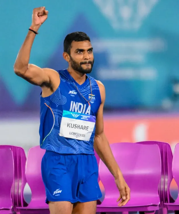Asian Games 2026: Sarvesh takes high jump silver, Parul wins 3000m steeplechase bronze