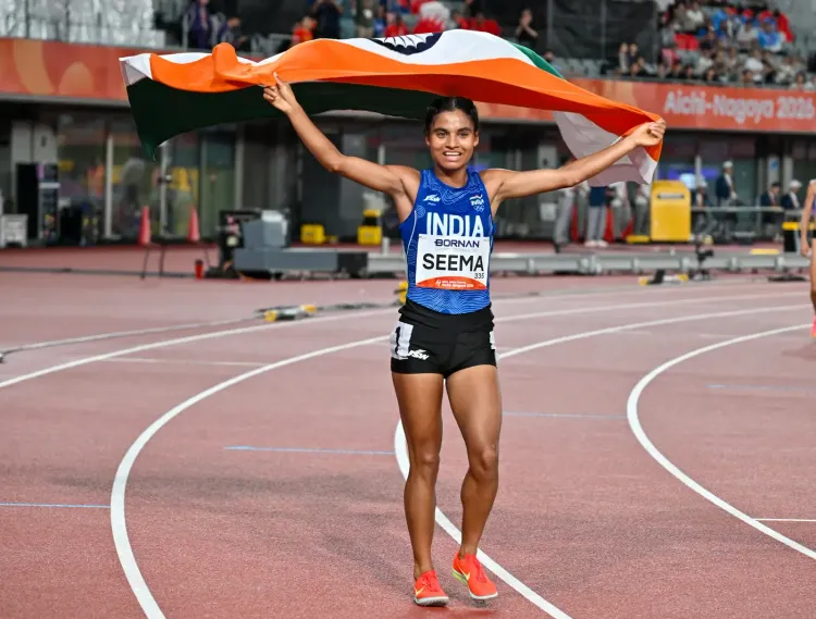 Asian Games 2026: Seema Kumari wins 10,000m bronze, India claims 4x400m mixed relay silver