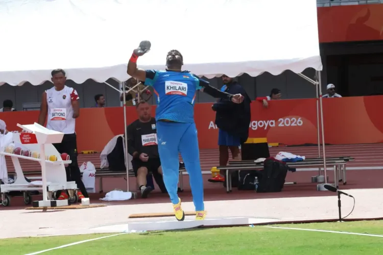 Asian Para Games 2026: India sweep shot put F46 podium as Sachin Khilari sets Games record
