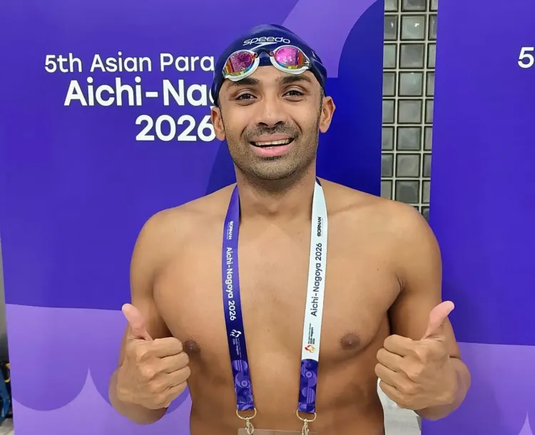Asian Para Games: Niranjan Mukundan wins bronze in men's 200m IM SM7