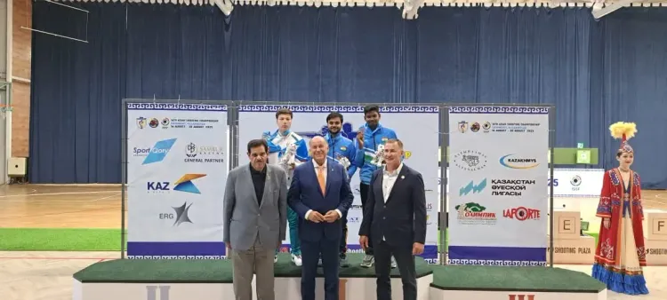 क्या कपिल बैंसला ने एशियन शूटिंग चैंपियनशिप में भारत के लिए गोल्ड जीता?