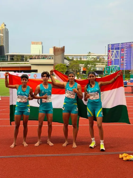 Asian U20 Athletics: India finish 2nd with 10 golds, women's 4x400m sets meet record