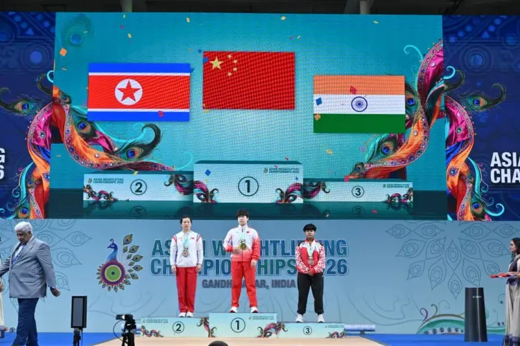 Asian Weightlifting Championships 2026: India 3rd in women's, 5th in men's team rankings
