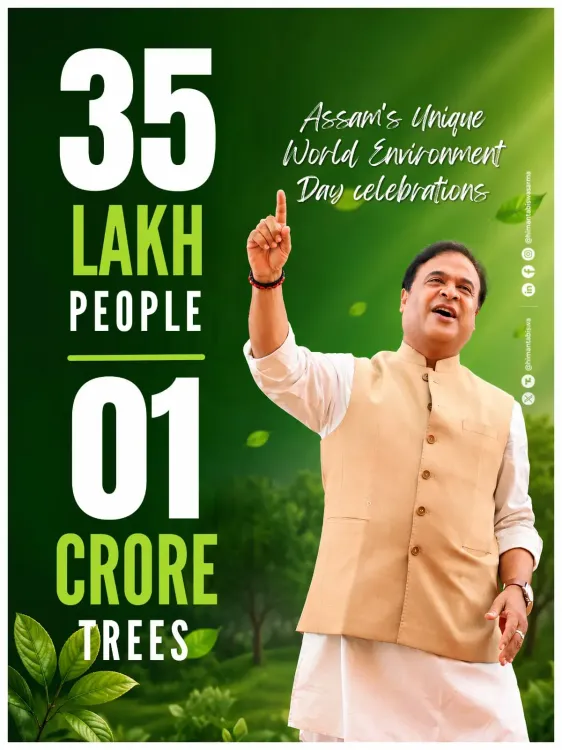 Assam CM Himanta announces 1 crore tree drive by 35 lakh SHG women