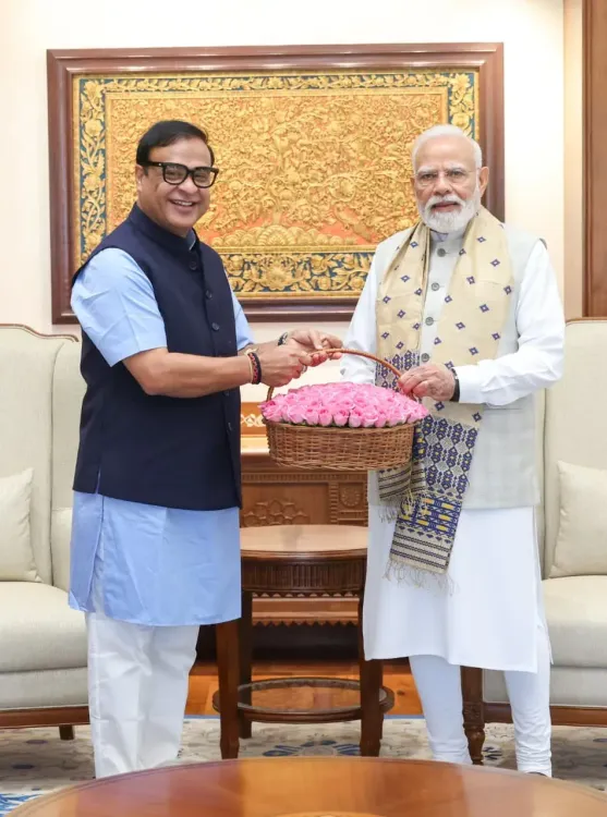 Assam CM Himanta briefs PM Modi on flood recovery, 100-day plan