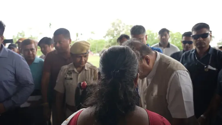 Assam CM Himanta witnesses 7-year-old donate piggy bank to flood relief