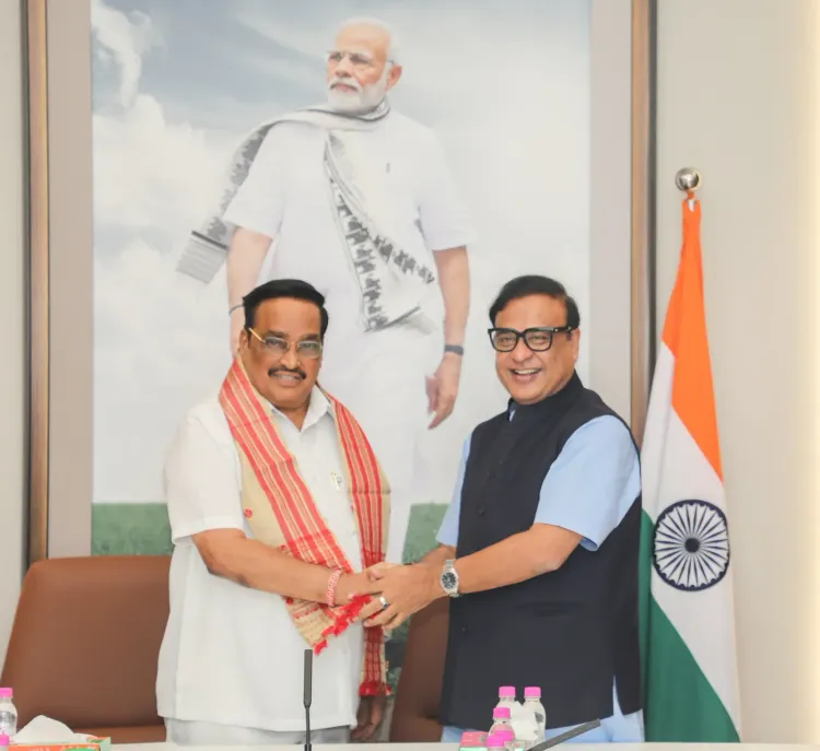 Assam CM Himanta Biswa Sarma meets Jal Shakti Minister C.R. Paatil to boost water security