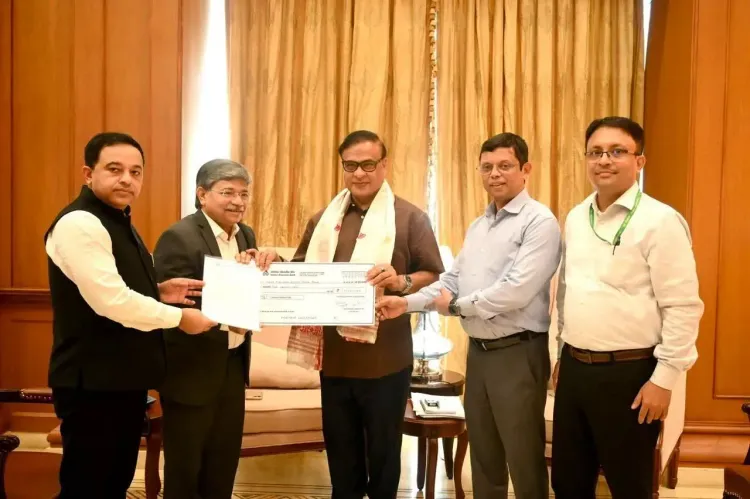 Assam CM meets Indian Ports Association chief, gets ₹5 cr flood relief aid