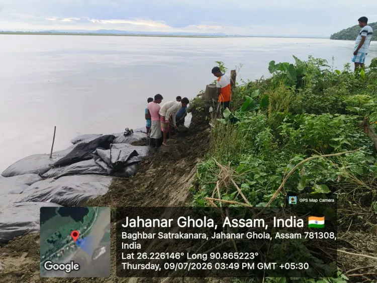 Assam CM Office: Brahmaputra Channelisation Work Underway in Barpeta