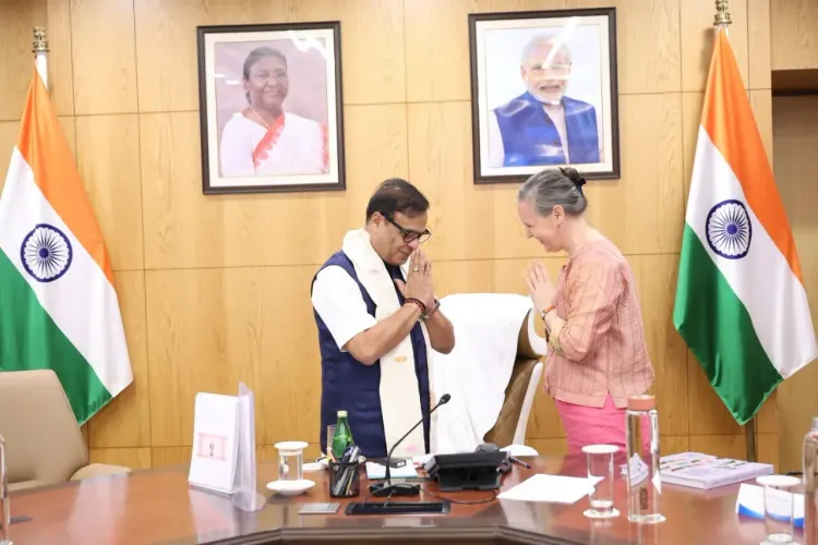 Assam CM Office Meets AFD on Biodiversity, Blue Economy