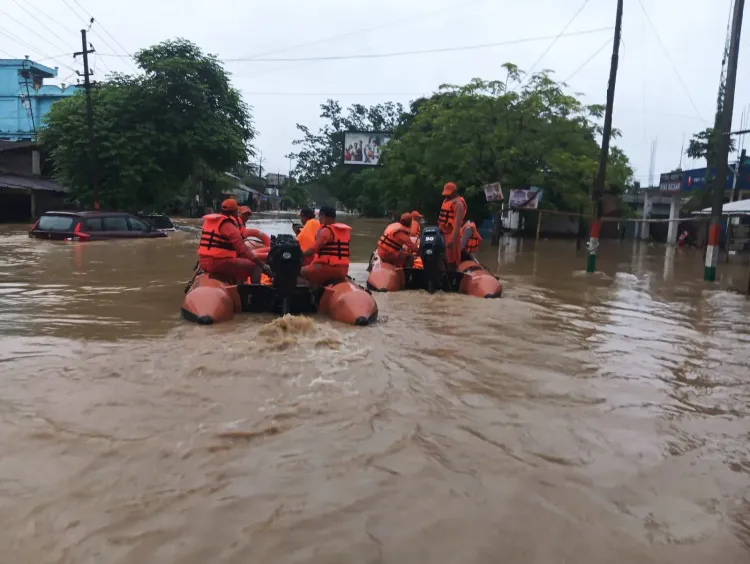Assam CM Office: Multi-Agency Flood Response Underway