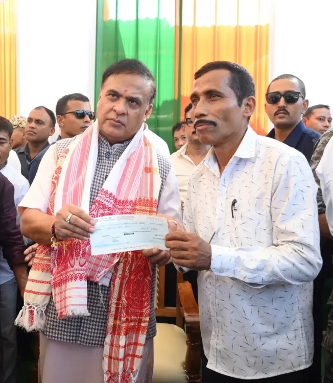 Assam CM Relief Fund receives donations from Azara groups