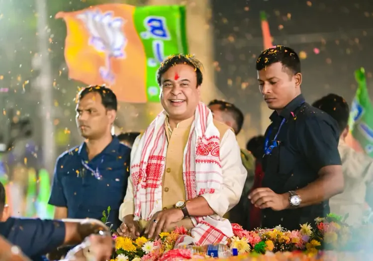 असम एग्जिट पोल 2026: भाजपा गठबंधन को 102-111 सीटें, तीसरी बार सत्ता में वापसी के संकेत