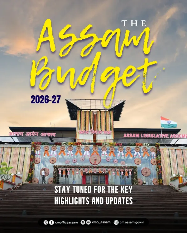 Assam FM Jayanta Malla to Present Budget 2026 in Assembly
