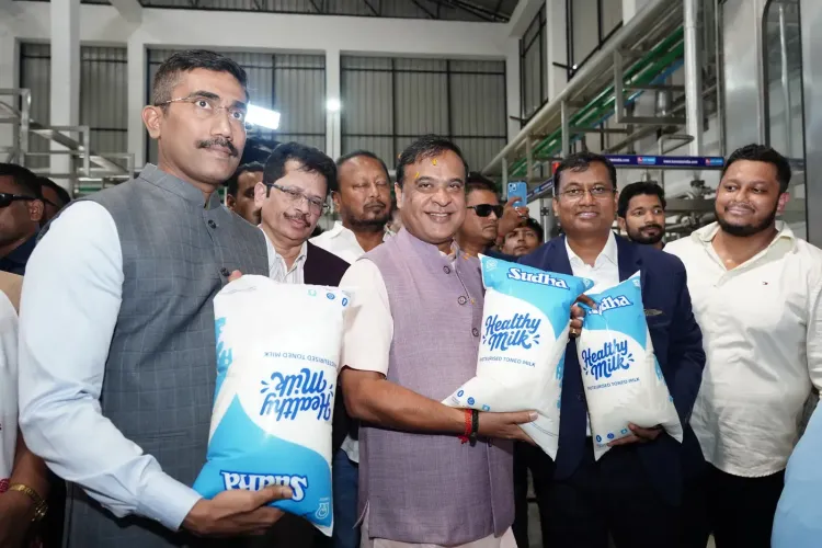Assam launches 20,000-LPD milk plant in Sonitpur; CM Sarma eyes 10 lakh litres daily