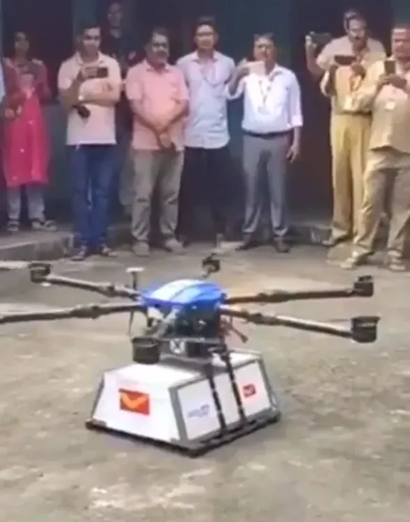 इंडिया पोस्ट की असम में ड्रोन डाक सेवा शुरू, 40 रूटों पर उड़ान; सिंधिया ने दी जानकारी