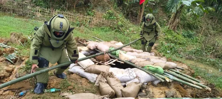 Indian Army Safeguards Assam by Defusing WWII Bombs