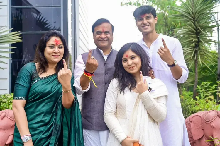 असम विधानसभा चुनाव: मुख्यमंत्री सरमा का विश्वास, लोग विकास के लिए करेंगे मतदान