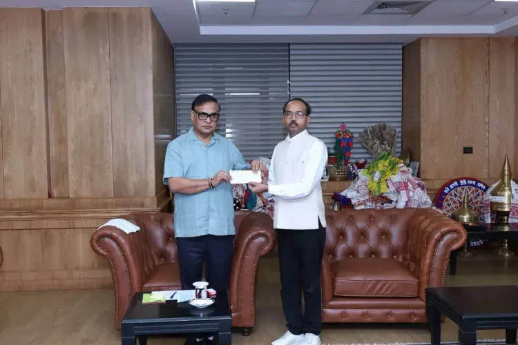 Assam MLA Donates to CM Relief Fund Amid Floods