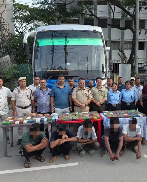 Assam Police seize ₹21.36 crore narcotics, 5 arrested in Kamrup bust