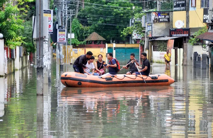 Assam flood embankment repair: 4 of 5 Jorhat breaches fixed, says Himanta Sarma