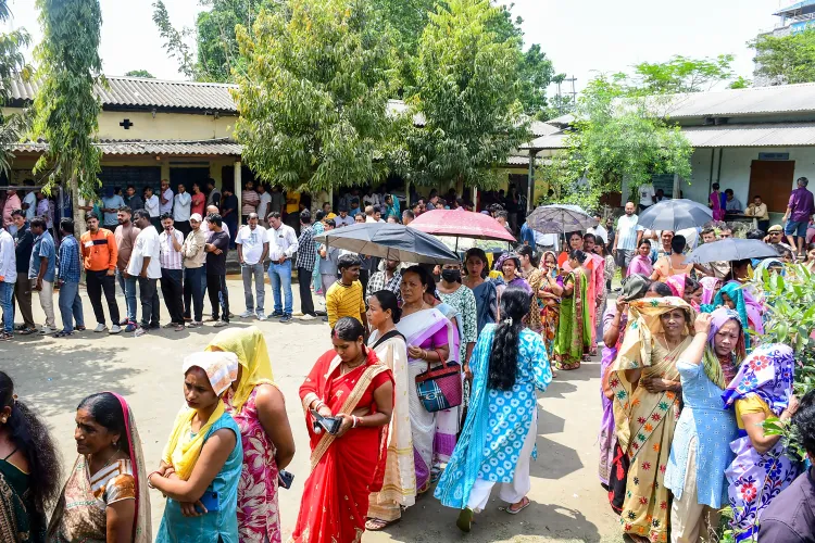 Voter Turnout in Assam Nears 60%, Puducherry Reaches 56.83%