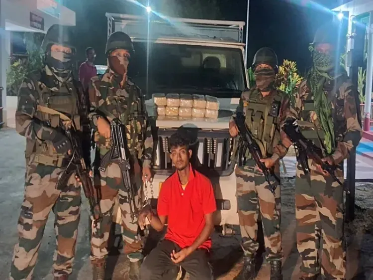 Assam Rifles, DRI seize ₹8 crore Yaba tablets in Tripura; one arrested