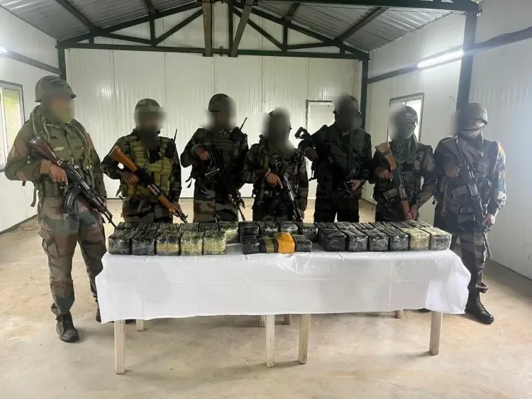 How did Assam Rifles and NCB seize drugs worth Rs 53.8 crore in Manipur?
