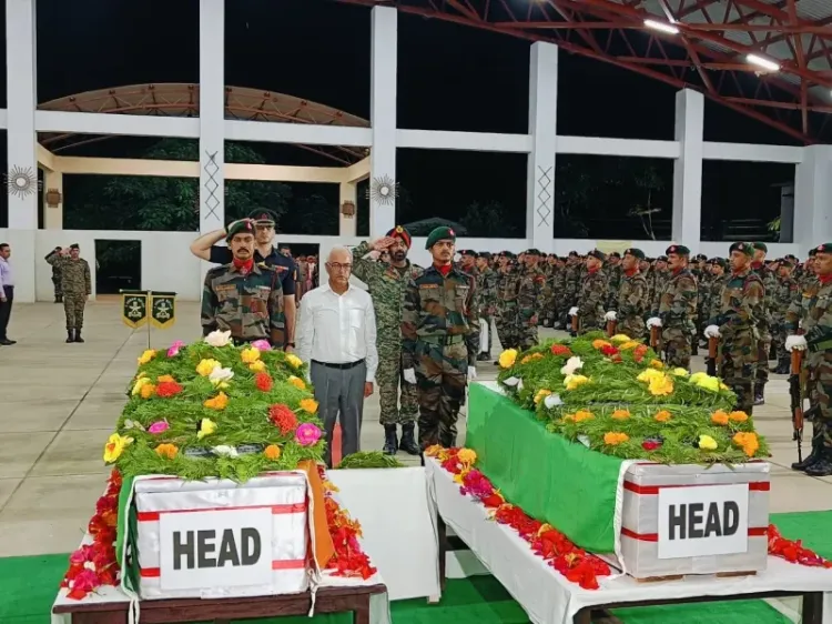 How Did Assam Rifles Honor the Brave Soldiers Killed in Manipur Ambush?
