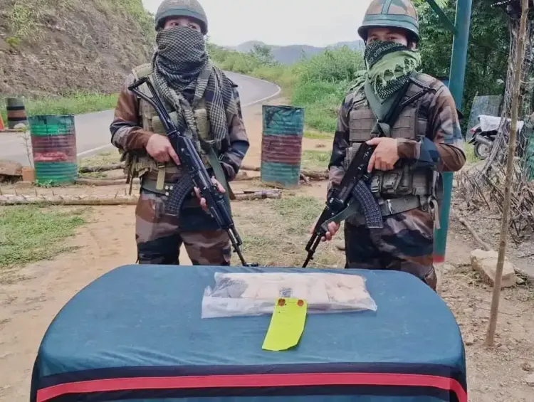 Did Assam Rifles Seize Drugs and Indian Currency in Mizoram?