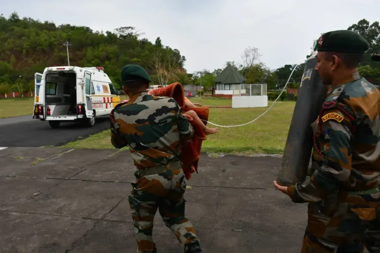Assam Rifles' Quick Response Rescues 2-Year-Old in Manipur