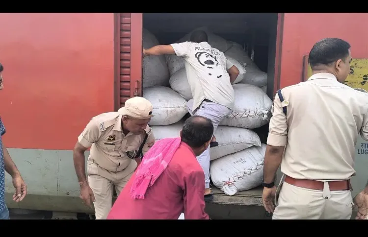 Assam seizes 7,350 kg of supari and poppy seeds from train