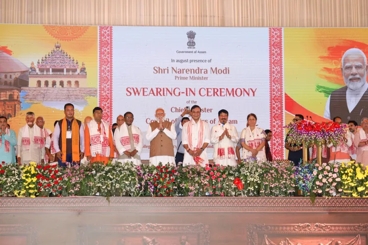 Himanta Biswa Sarma sworn in as Assam CM for second term, NDA leaders pledge development push