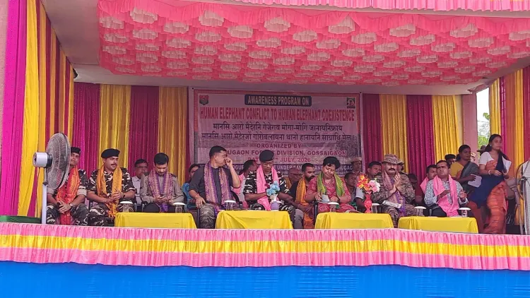 BTC's Kachugaon Forest Division launches human-elephant conflict drive near Raimona
