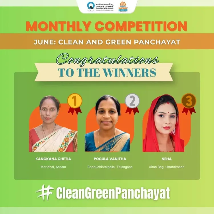 Assam's Moridhal GP wins national Clean & Green Panchayat rank
