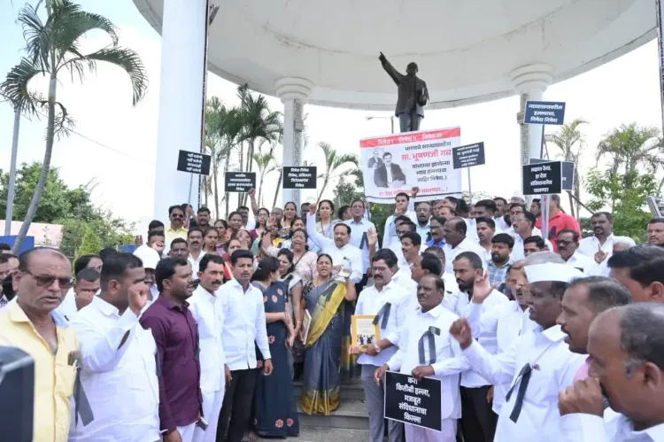 What Led to the Assault on Constitutional Values? NCP SP Protests Against Attack on CJI