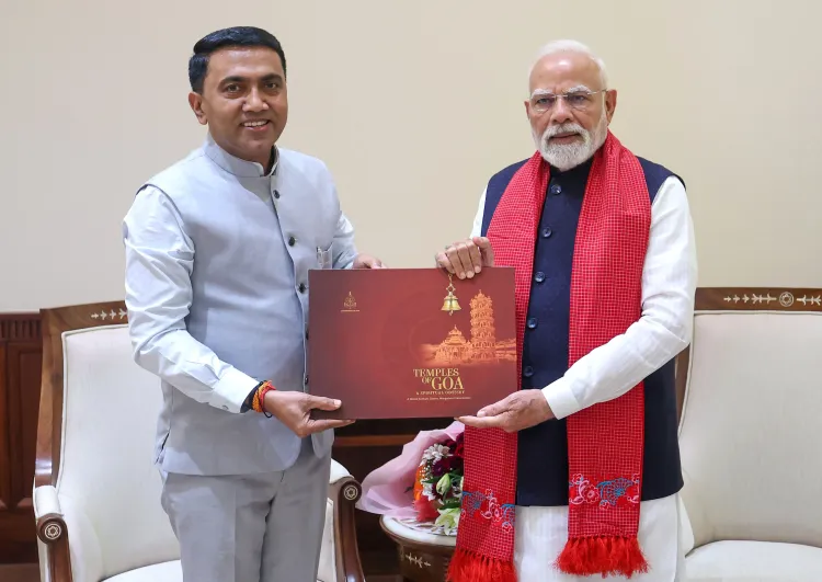 PM Modi Wishes Pramod Sawant on Birthday, Hails Goa's Development