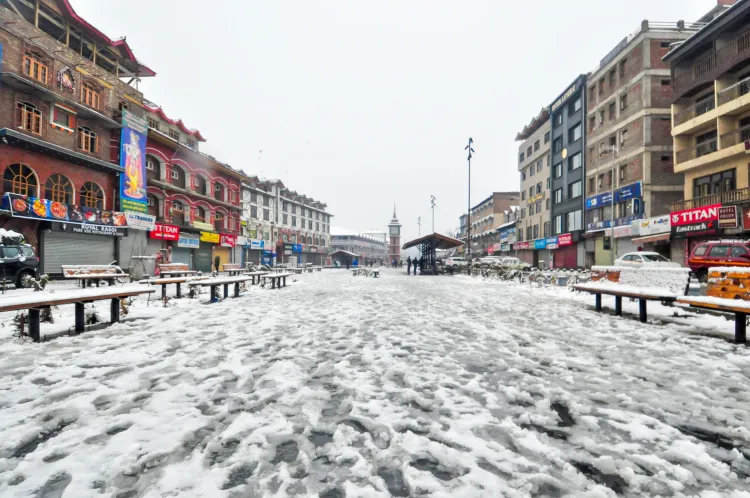 Srinagar Experiences Frigid Temperatures of Minus 5.1 Degrees