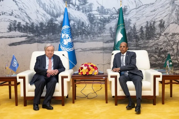 AU, UN chiefs warn external meddling is fuelling Africa's security crisis