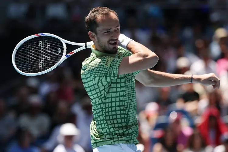 Did Medvedev and Rublev Advance to the Third Round in Melbourne?