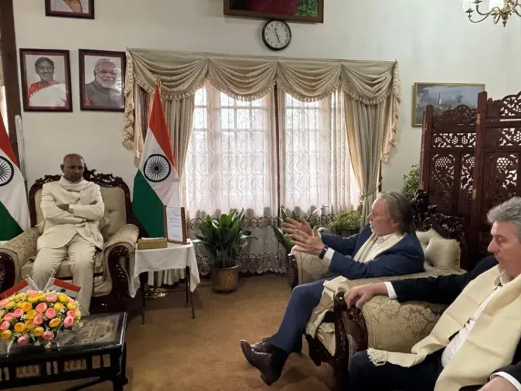 Australian envoy Philip Green meets Meghalaya Governor, eyes education and eco-tourism ties