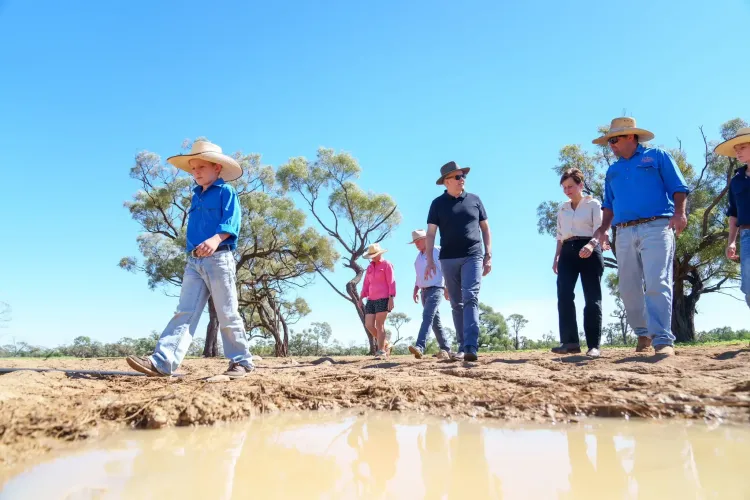 Candidates for Australian PM Campaign in the Northern Regions Ahead of Election