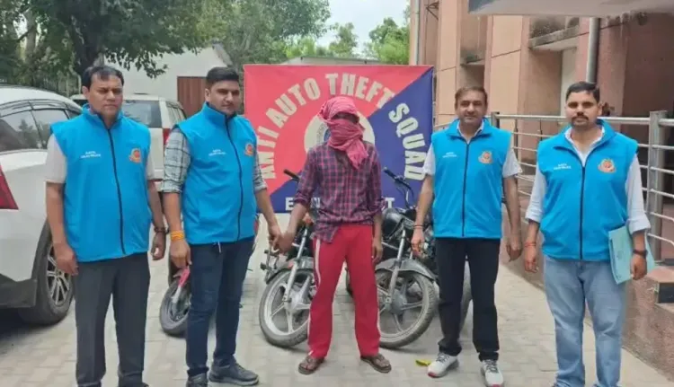 Delhi AATS arrests auto-thief, recovers 4 stolen two-wheelers across East Delhi