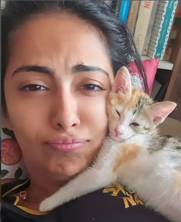 Avika Gor Reflects on Love from Her Late Dog Through Rescued Kitten