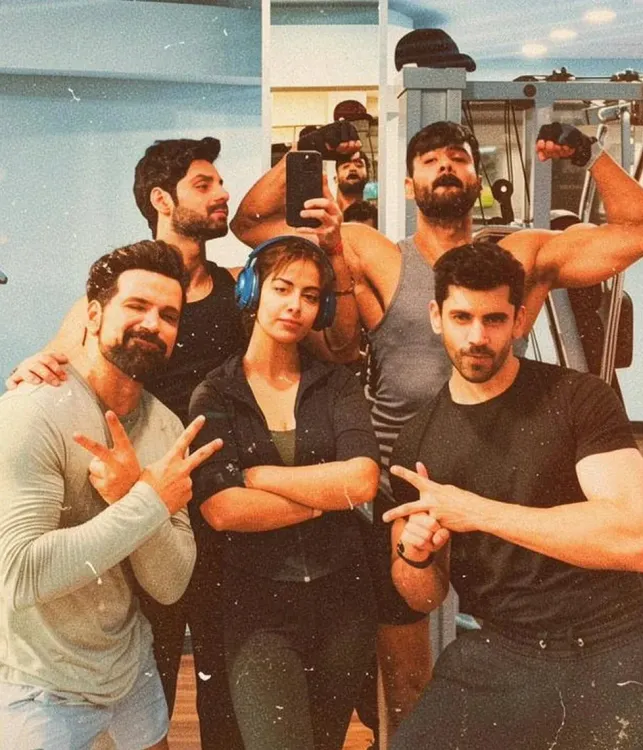 Avika Gor, Rithvik Dhanjani, Karan Wahi hit the gym on KKK 15 arrival in Cape Town