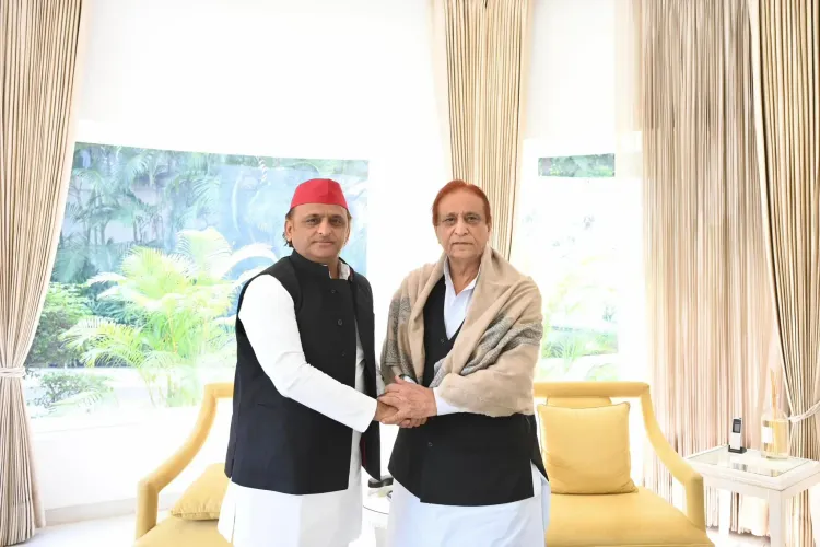 What Political Implications Arise from Azam Khan's Meeting with Akhilesh Yadav?