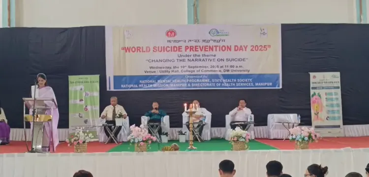 क्या मणिपुर ने बढ़ती मानसिक स्वास्थ्य चिंताओं के बीच विश्व आत्महत्या रोकथाम दिवस मनाया?
