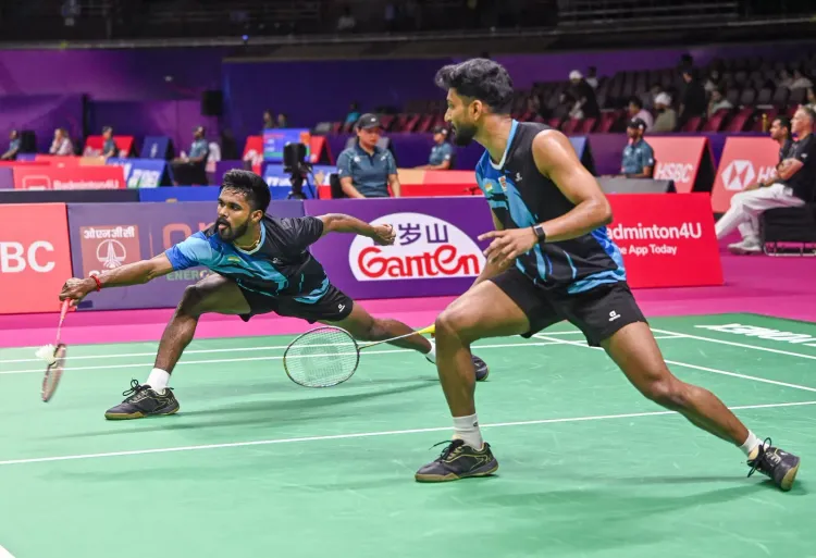 BWF World Championships 2026: Arjun/Amsakarunan exit in R32 after errors cost first game