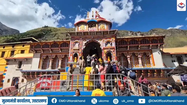 Badrinath Dham Sets New Pilgrim Record This Char Dham Season